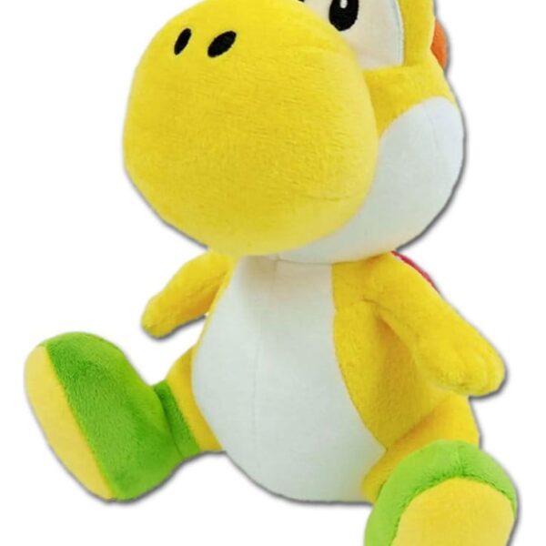 Super Mario Plush Figure Yoshi Yellow 20 cm