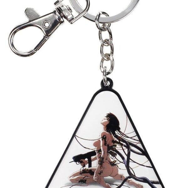 Ghost in the Shell Metal Keychain Resting Motoko 14 cm