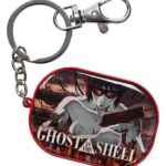 Ghost in the Shell Metal Keychain Armed Motoko 14 cm