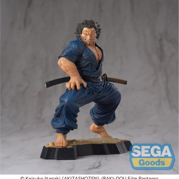 Baki-Dou Luminasta PVC Figure Musashi Miyamoto 17 cm