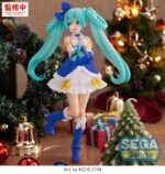Character Vocal Series 01: Hatsune Miku High Premium PVC Figure Hatsune Miku Sapphire Christmas Ver. 21 cm - immagine 3