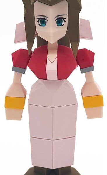 Final Fantasy VII Polygon Vinyl Figure Aerith Gainsborough 14 cm