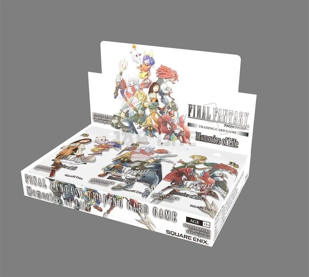 x_sqexfftczz475 Final Fantasy Trading Card Game Memories of Life Box *Italian Version* - immagine 1