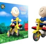 Peanuts Super Cycles Vehicle Charlie Brown (Blue w/ Yellow Trike)