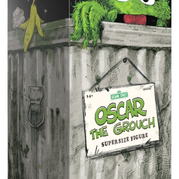 Sesame Street SuperSize Vinyl Figure Oscar The Grouch
