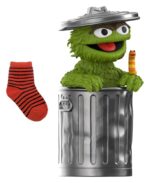 Sesame Street SuperSize Vinyl Figure Oscar The Grouch - immagine 3