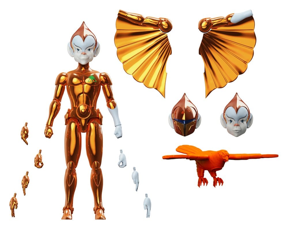 x_sup7-ul-hawk-13594 Silver Hawks Ultimates Action Figure Wave 08 Copper Kidd (Toy Chrome) - immagine 1