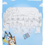 Bluey Colouring and Play World Set