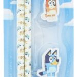 Bluey 4-Piece Stationery Set