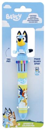 Bluey Multi Colour Pen Spinny