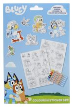 Bluey Sticker Colouring Set - immagine 2