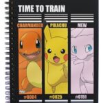 Pokémon Notebook A5 Project Book Time to Train