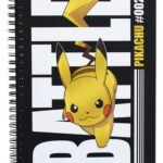 Pokémon Notebook A5 Battle Pikachu