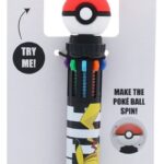 Pokémon Multi Colour Pen Spinny Pokéball