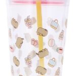 Pusheen Tumbler with Straw 700 ml