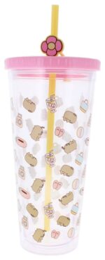 Pusheen Tumbler with Straw 700 ml - immagine 3