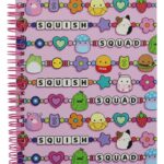 Squishmallows Project Book Notebook A5 Squish Squad