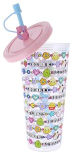Squishmallows Tumbler with Straw Squish Squad 700 ml - immagine 3