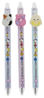 Squishmallows Erasable Gel Pen 3-Pack