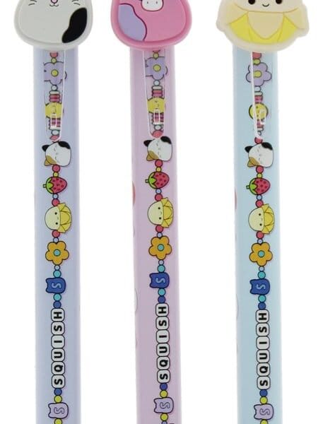 Squishmallows Erasable Gel Pen 3-Pack