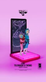 Ulysse 31 Neon Figure 1/9 Telemachus & Themis Cosmic Version 20 cm - immagine 6