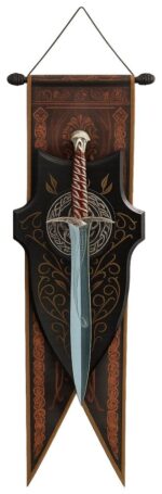 Lord of the Rings Museum Collection Replica Sting Sword (Blue Blade)