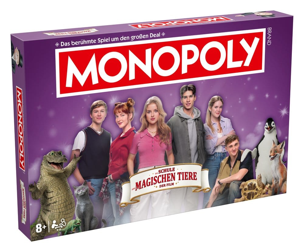 x_wimo04821-ger-6 Monopoly Board Game School of Magical Animals *German Version* - immagine 1