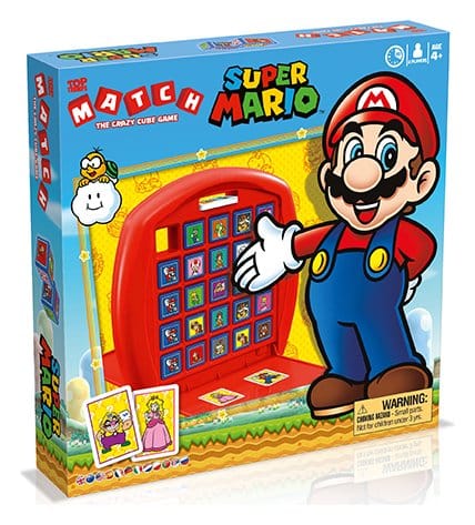 x_wimo05133-ml1-6 Super Mario Board Game Match - immagine 1