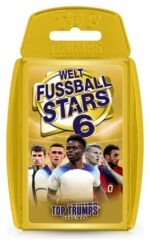 World Football Stars 6 Card Game Top Trumps *German Version*