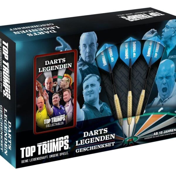 Darts Top Trumps Gift Set with Arrows *German Version*