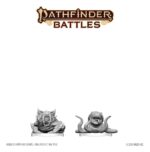 Pathfinder Battles Deep Cuts Unpainted Miniature Bogwid & Slurk 13 cm - immagine 2