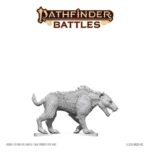 Pathfinder Battles Deep Cuts Unpainted Miniature Hyaenodon 13 cm - immagine 4