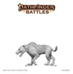 Pathfinder Battles Deep Cuts Unpainted Miniature Hyaenodon 13 cm - immagine 5