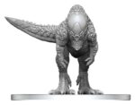 Pathfinder Battles Deep Cuts Unpainted Miniature Pachycephalosaurus 13 cm