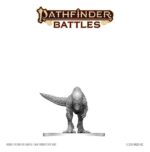 Pathfinder Battles Deep Cuts Unpainted Miniature Pachycephalosaurus 13 cm - immagine 3