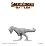 Pathfinder Battles Deep Cuts Unpainted Miniature Pachycephalosaurus 13 cm - immagine 4