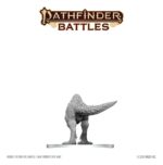Pathfinder Battles Deep Cuts Unpainted Miniature Pachycephalosaurus 13 cm - immagine 5