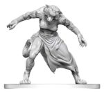 Pathfinder Battles Deep Cuts Unpainted Miniature Weretiger 13 cm