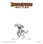 Pathfinder Battles Deep Cuts Unpainted Miniature Weretiger 13 cm - immagine 4