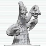 Dungeons & Dragons Nolzur's Marvelous Miniatures Unpainted Miniature Yithian 14 cm