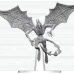 Dungeons & Dragons Nolzur's Marvelous Miniatures Unpainted Miniature Nightgaunt 17 cm