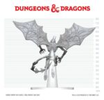 Dungeons & Dragons Nolzur's Marvelous Miniatures Unpainted Miniature Nightgaunt 17 cm - immagine 2