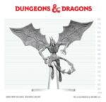 Dungeons & Dragons Nolzur's Marvelous Miniatures Unpainted Miniature Nightgaunt 17 cm - immagine 3