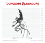Dungeons & Dragons Nolzur's Marvelous Miniatures Unpainted Miniature Nightgaunt 17 cm - immagine 5