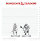 Dungeons & Dragons Nolzur's Marvelous Miniatures Unpainted Miniature Dragonborn Paladin & Dragonborn Squire 14 cm - immagine 2