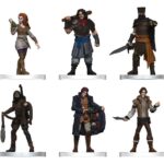 Pathfinder Battles Boxed prepainted Miniatures Criminals 20 cm