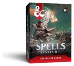 Dungeons & Dragons RPG Reference Cards: Spells (Levels 0-1) *English Version*
