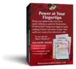 Dungeons & Dragons RPG Reference Cards: Spells (Levels 0-1) *English Version* - immagine 2