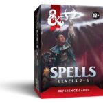 Dungeons & Dragons RPG Reference Cards: Spells (Levels 2-3) *English Version*