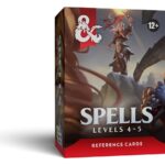 Dungeons & Dragons RPG Reference Cards: Spells (Levels 4-5) *English Version*